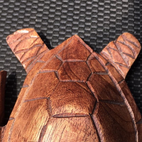 Wooden Turtle Decor - Picture 6 of 6